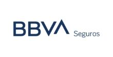 El logotipo de BBVA Seguros está sobre un fondo blanco.