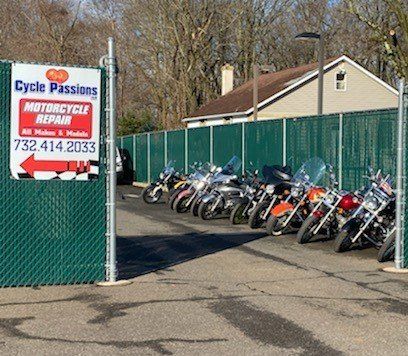 Motorcycle Parked — Freehold, New Jersey — Cycle Passions