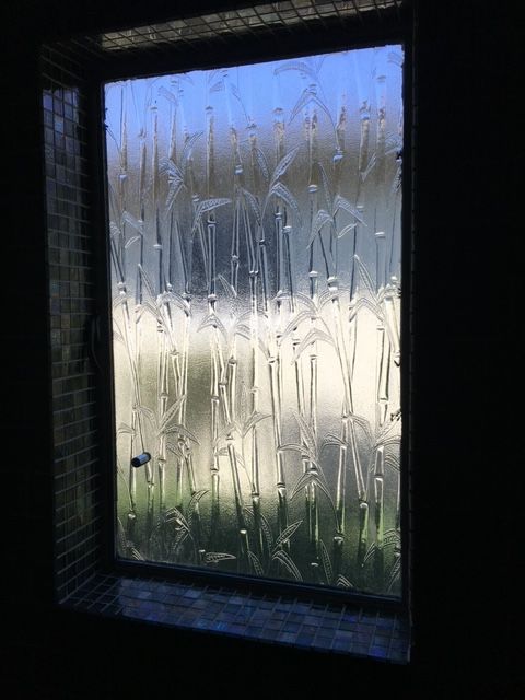 Window with a Bamboo Design — San Diego, CA — Budget Glass Plus