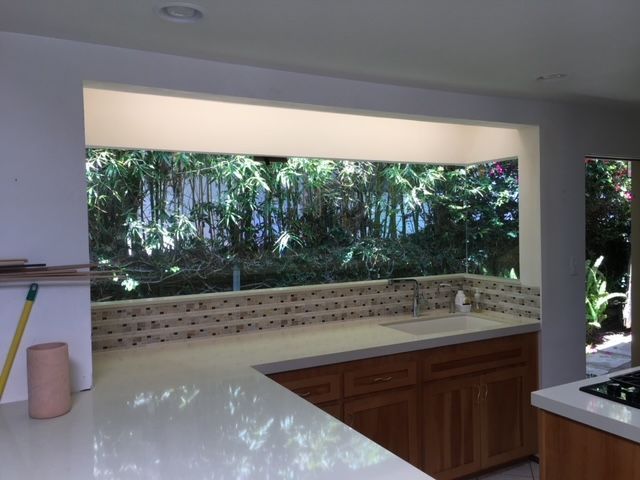 Kitchen with a Sink — San Diego, CA — Budget Glass Plus