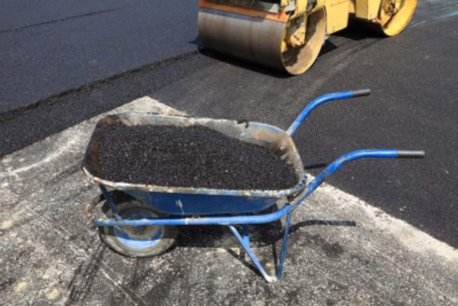 Concrete construction project