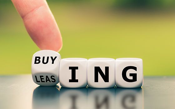 Leasing vs purchasing
