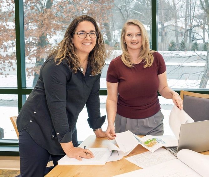 Owner’s representative team collaborating on construction project in Southwest Michigan