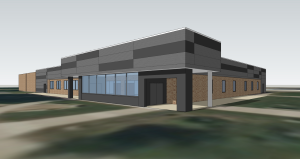 Three Rivers Courthouse exterior with civic surroundings