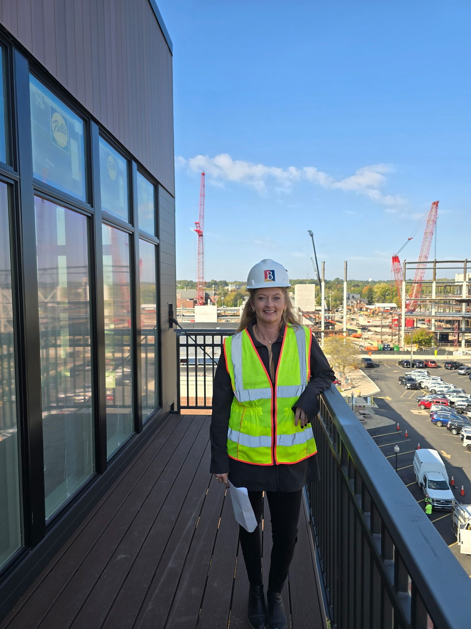 The Barton Group team performing draw inspection on site
