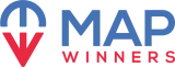 The map winners logo 