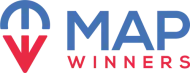 The map winners logo 