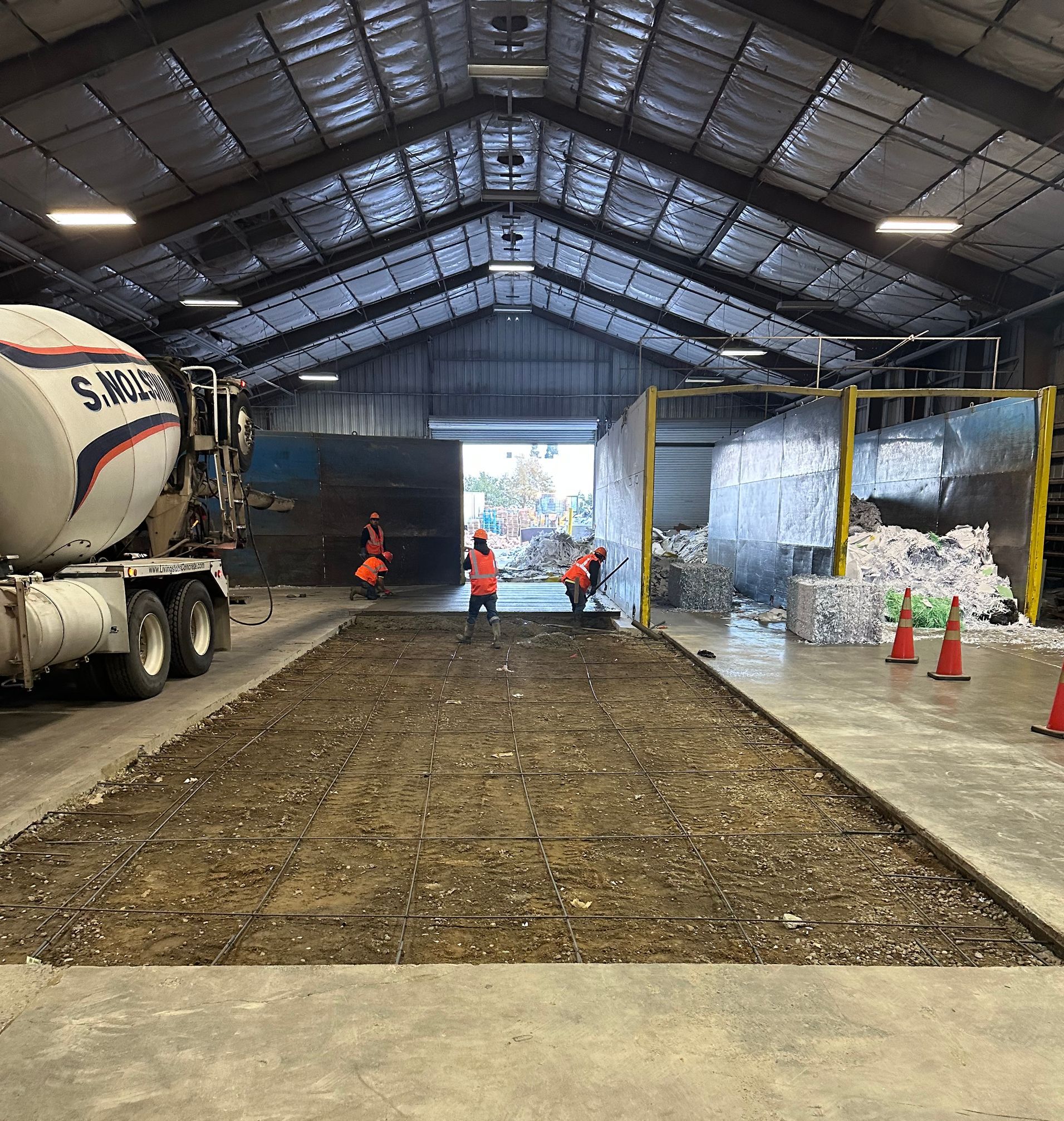 concrete driveway