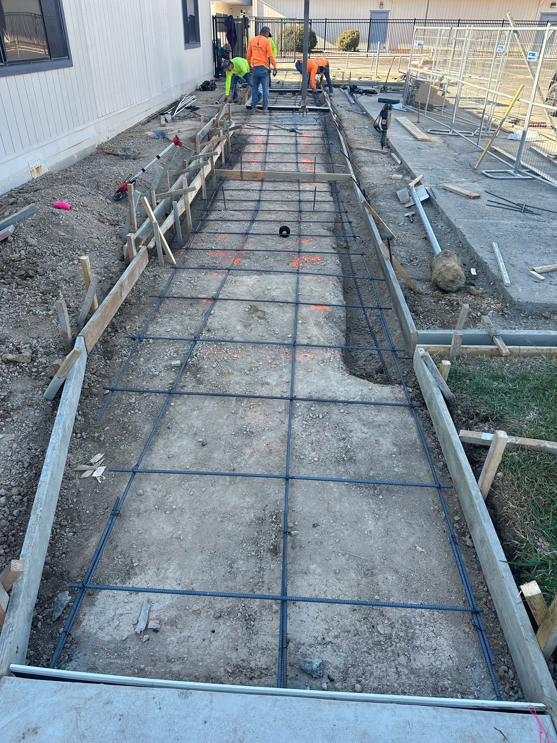 concrete stairs