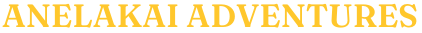 ANELLAKAI ADVENTURES in gold-colored, slightly blurred text.