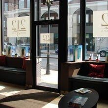 Door of salon - Body Treatments in Oak Park, IL