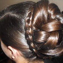 Braided bun - Body Treatments in Oak Park, IL