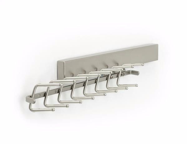 Nickel Tie Rack