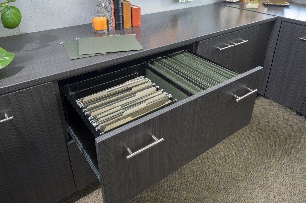 Custom Home Office File Drawer