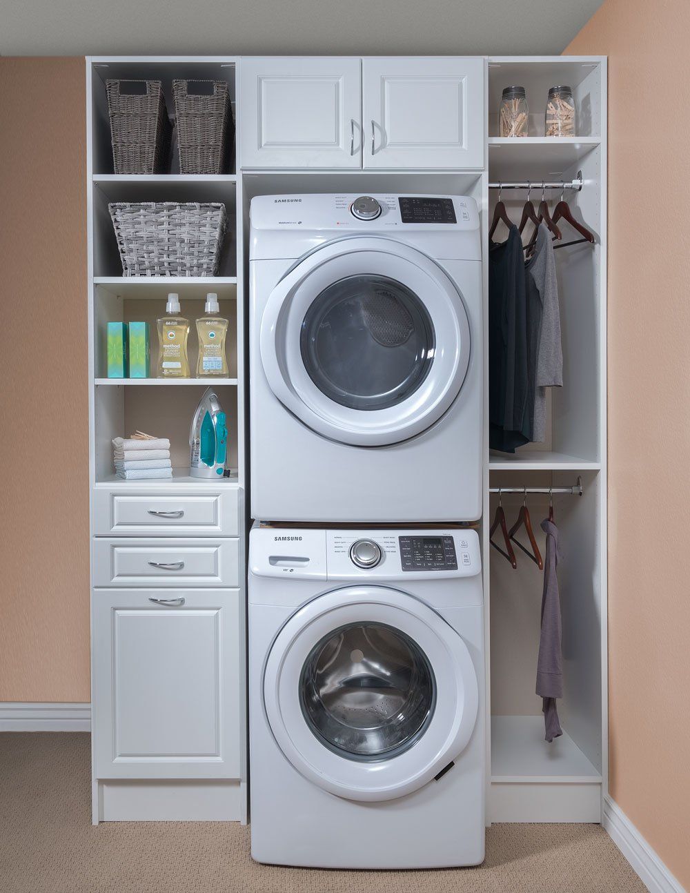 Laundry Room Custom Storage Systems