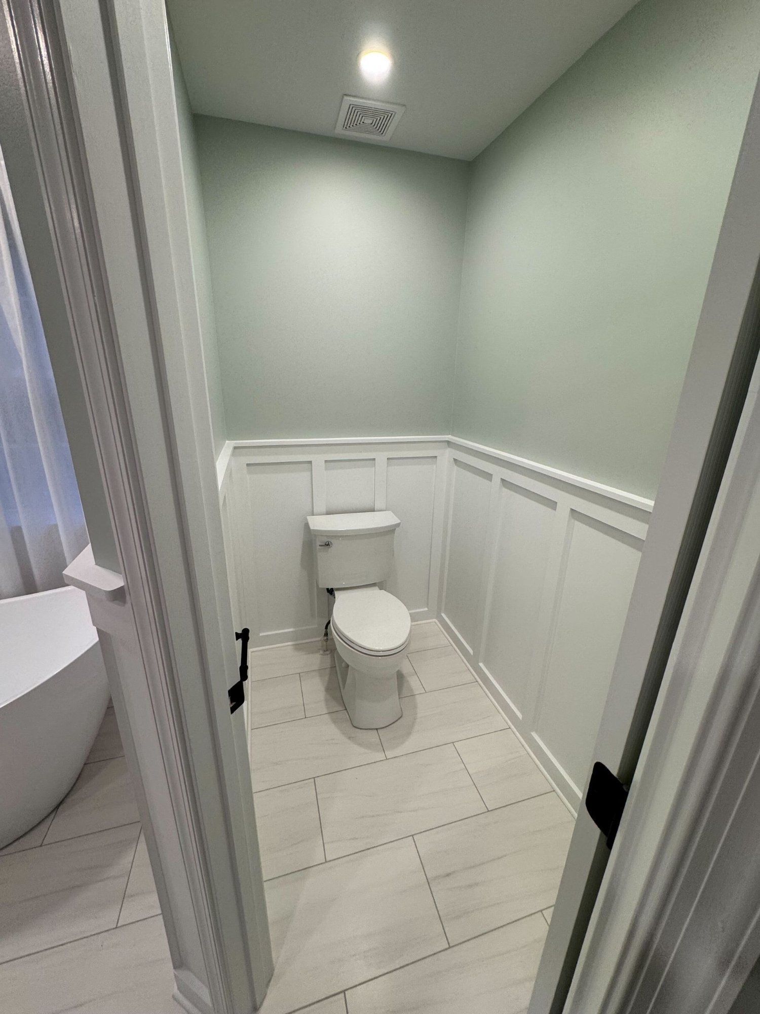 Professional bathroom remodel completed in Baltimore County MD by licensed contractor Handyman on Demand — bathroom renovation featuring custom tile work and modern fixtures