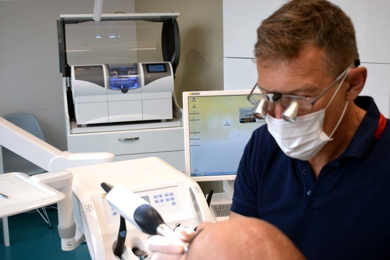 Digitale Aufnahme der Zähne statt Abformung