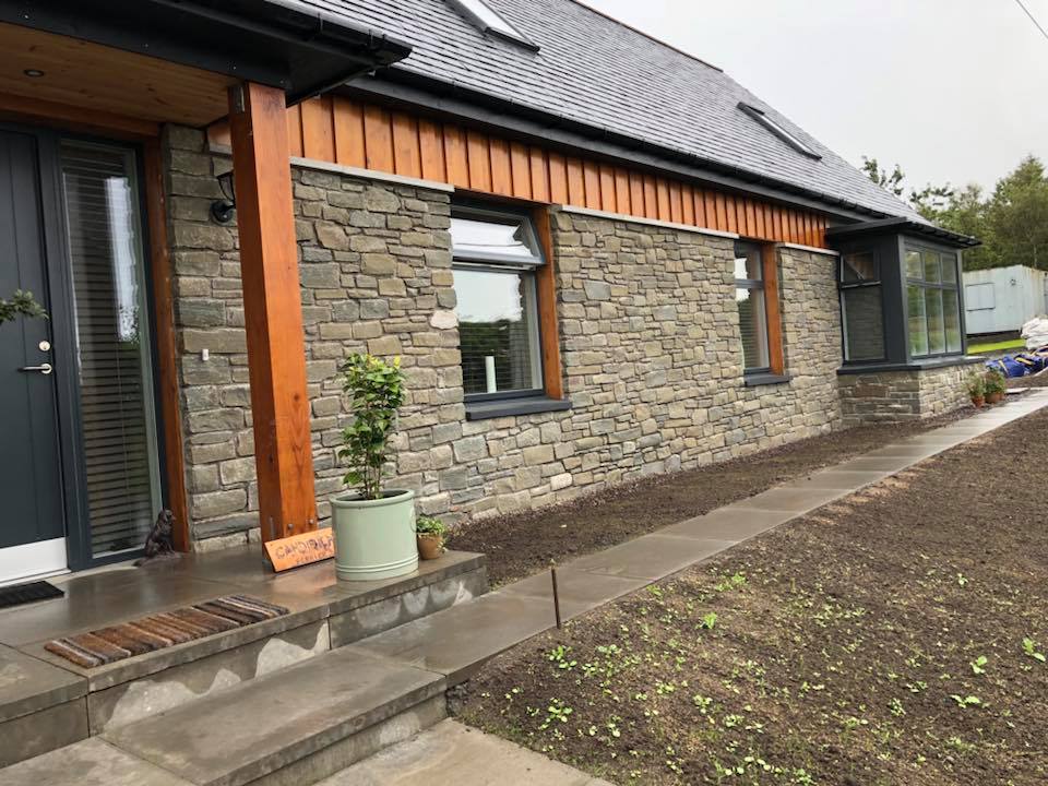 external stone cladding