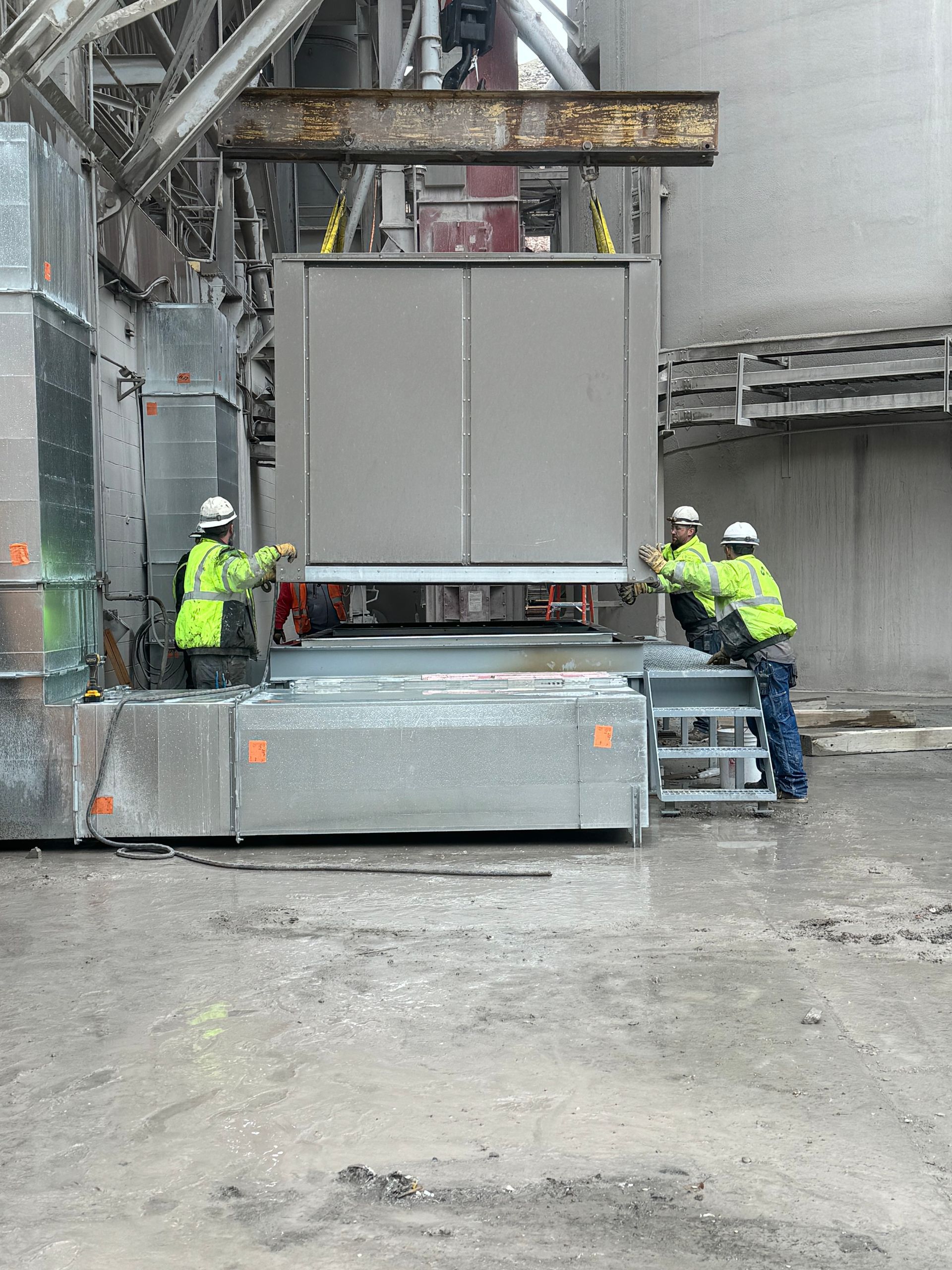 For commercial HVAC replacement in Wasatch Front, UT - Platinum Mechanical hard at work