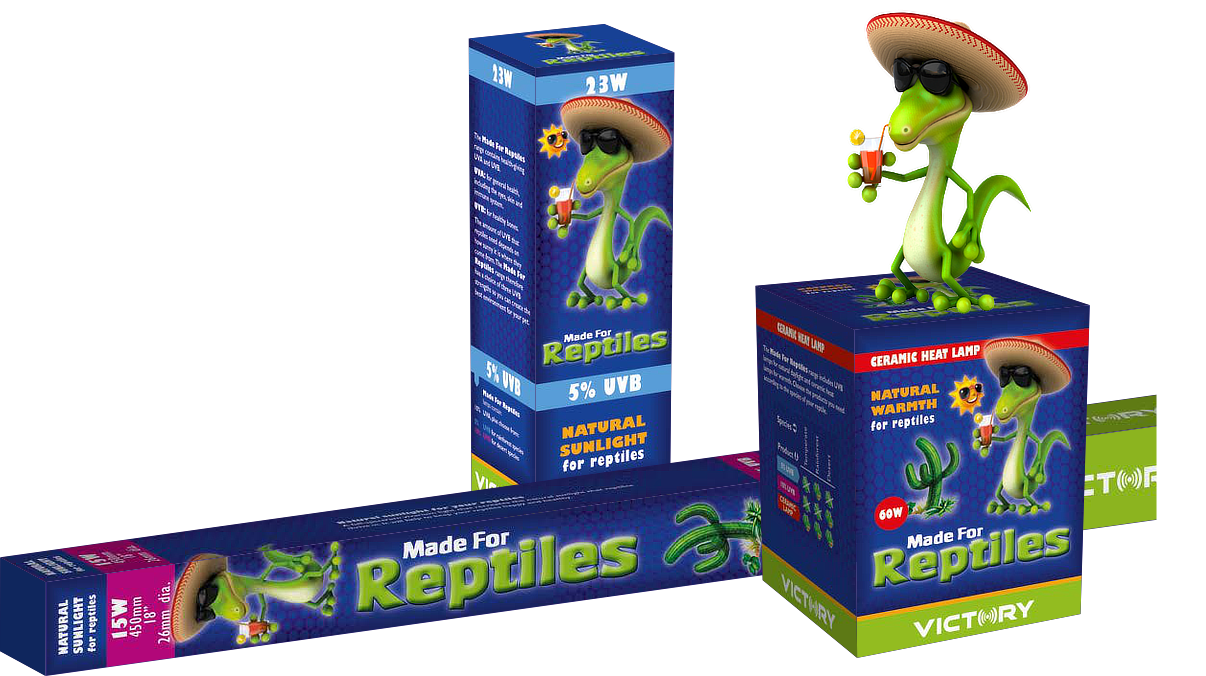 Made For Reptiles Product Packaging