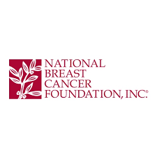 The logo for the national breast cancer foundation , inc.