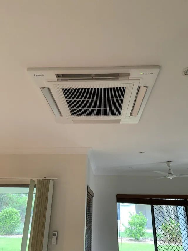 Inside Ducted Air Conditioner — Active Airconz in Yarrawonga, NT