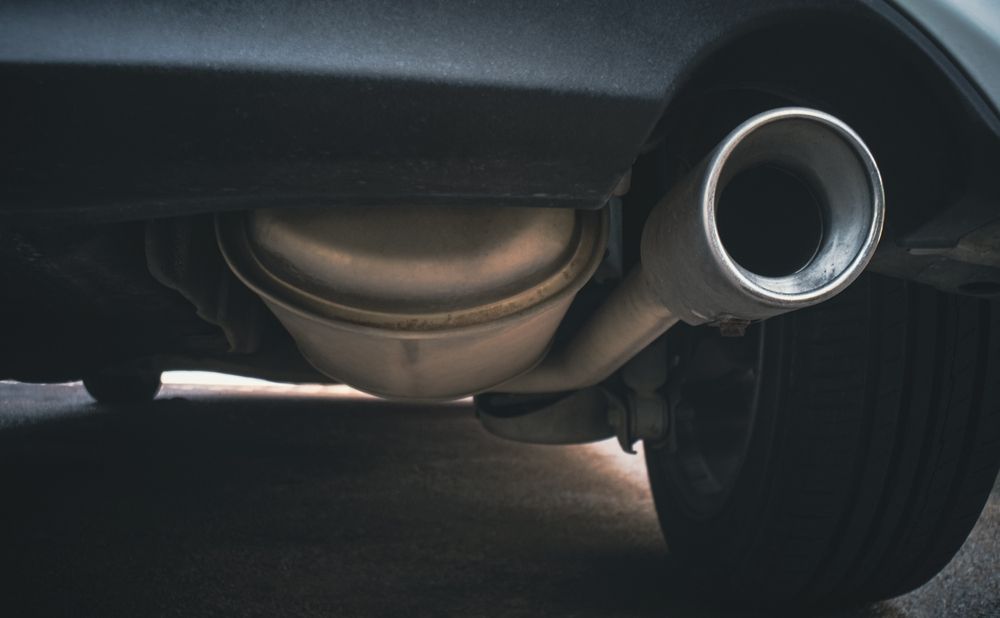 A Close Up of the Exhaust Pipe of a Car — JJ's Garage In South Geelong, VIC