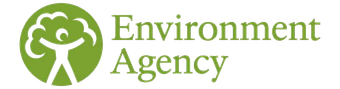 A green logo for the environment agency