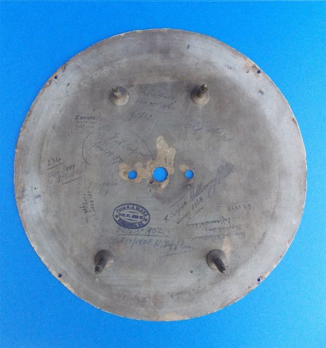 back of the dial