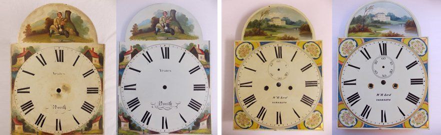 a wide range of dials