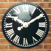 bespoke exterior clock