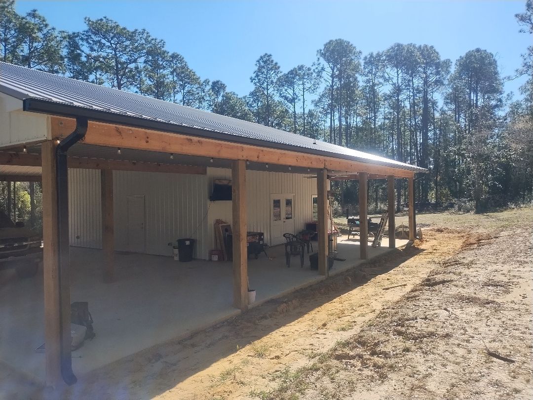 Gutters installed by Martin's Seamless Gutters & Fencing