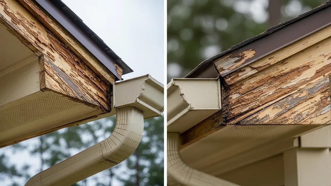 Fix Wood Rot with Gutter & Fascia Repair Pensacola FL
