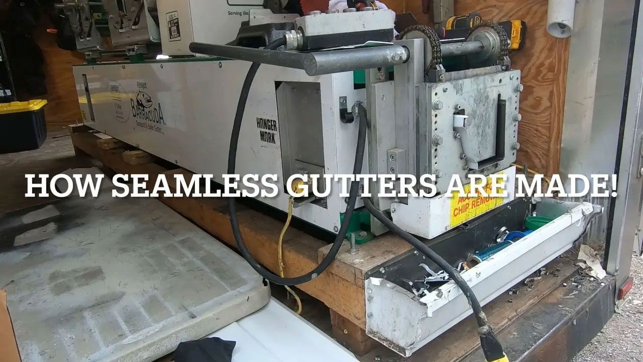 How Are Seamless Gutters Made?