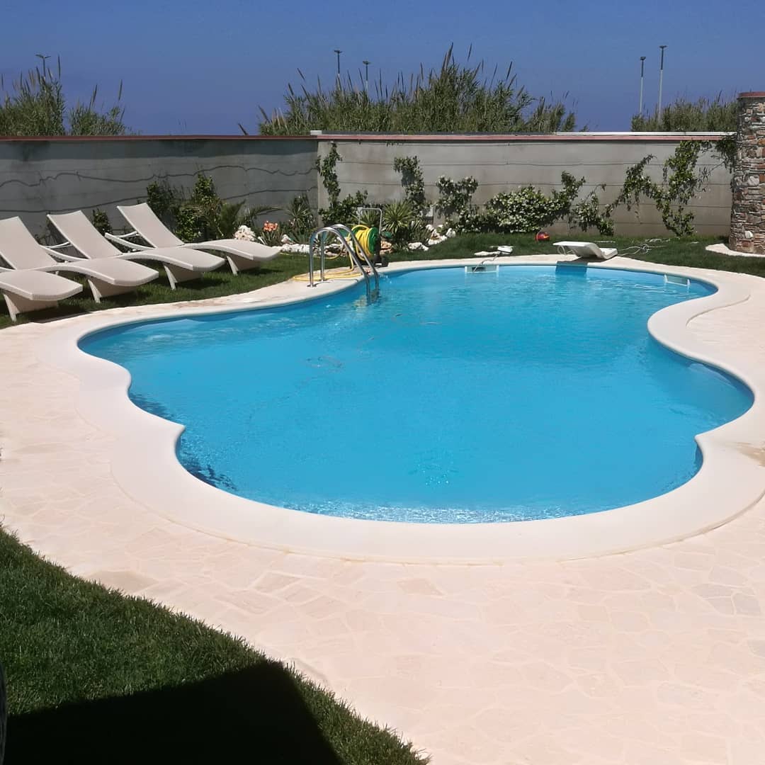 piscina modello interrato