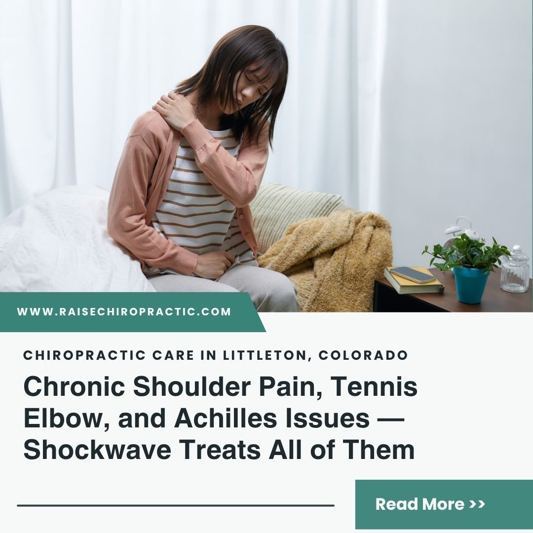 Chronic Shoulder Pain, Tennis Elbow, and Achilles Issues — Shockwave Treats All of Them