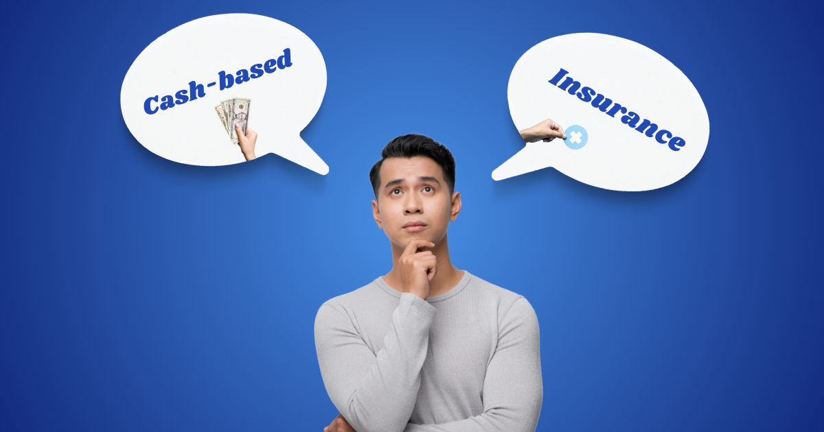 Deciding whether cash-based chiropractic care is better than insurance based chiropractic care.