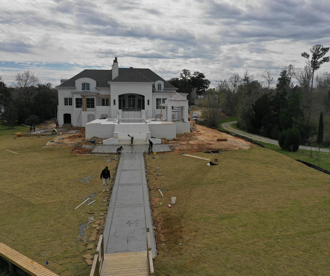 New Construction for The House — Biloxi, MS — C. Mason Concrete
