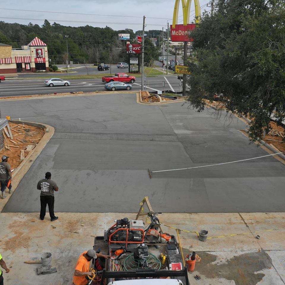 New Driveway Renovation — Biloxi, MS — C. Mason Concrete