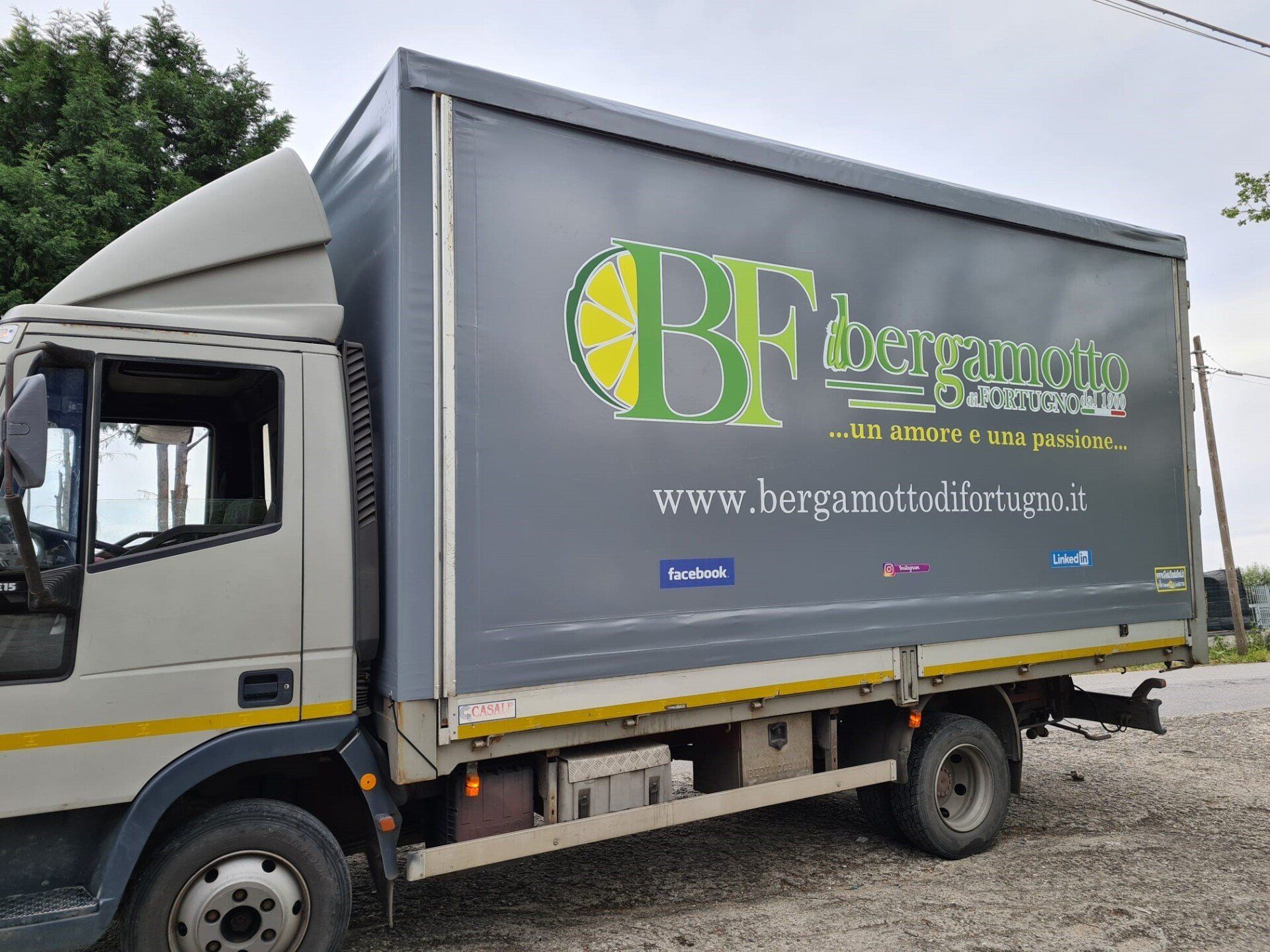 teloni per autocarro