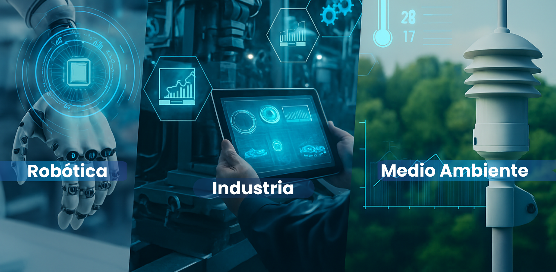 sensores inteligentes Sensortec para robótica, industria y monitoreo ambiental en automatización y logística