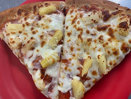 Hawaiian pizza — Rochester, MN — Zadeos Pizza