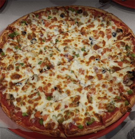 Meat supreme pizza — Rochester, MN — Zadeos Pizza