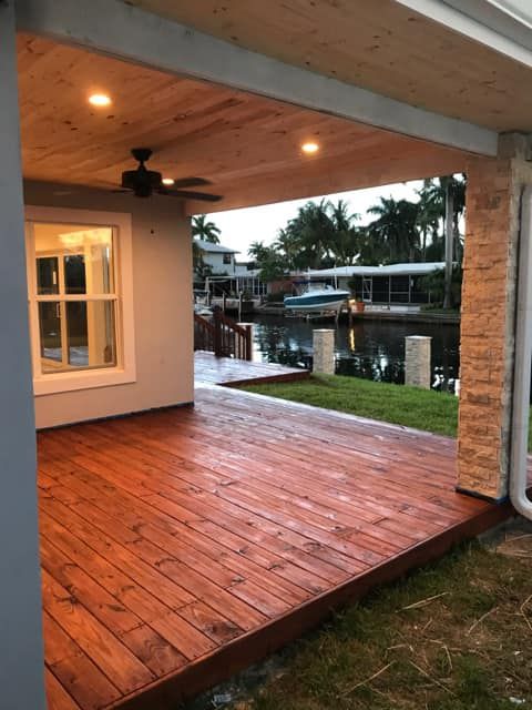 Patio — Pompano Beach, FL — Elevated Construction