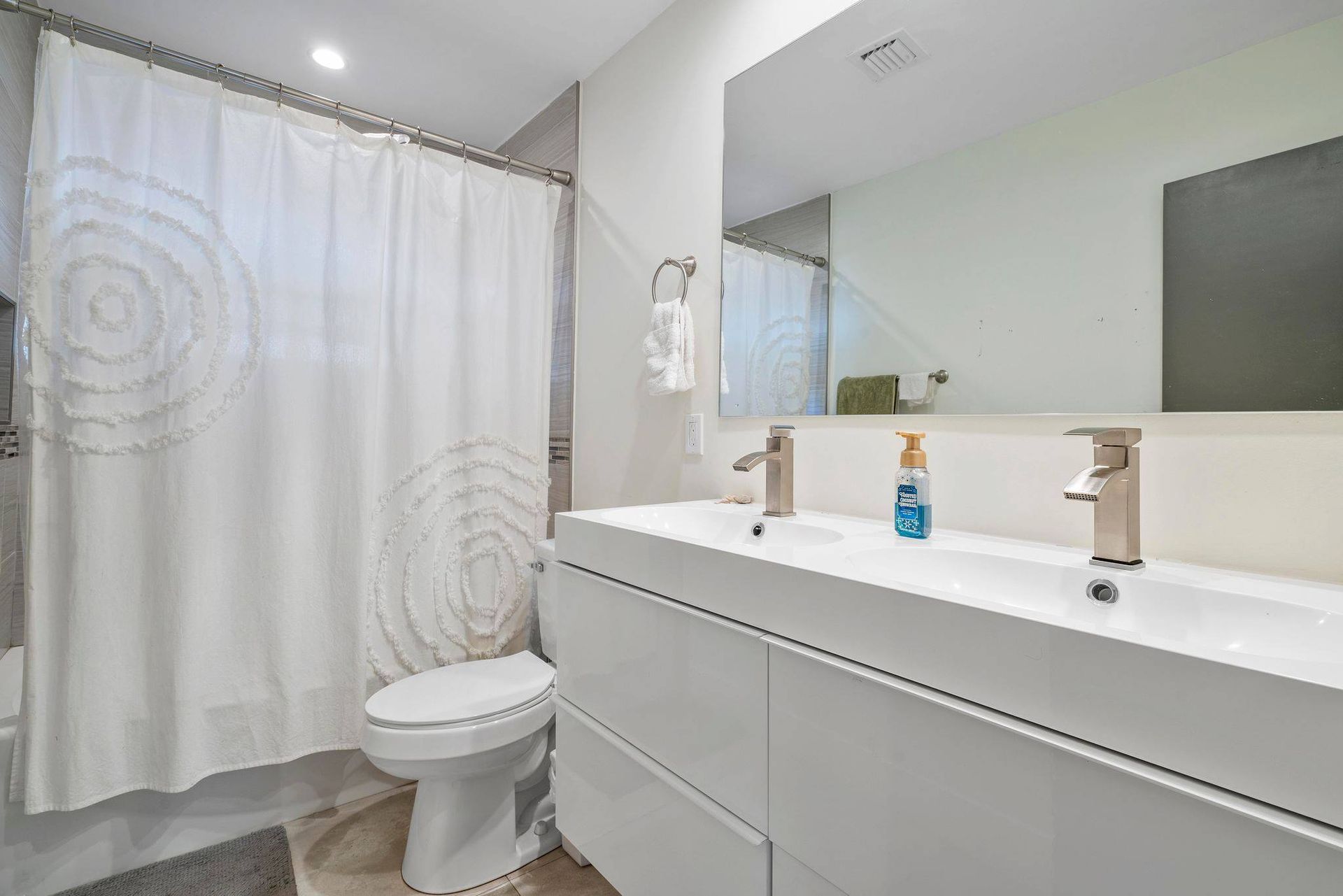 White Bathroom — Pompano Beach, FL — Elevated Construction