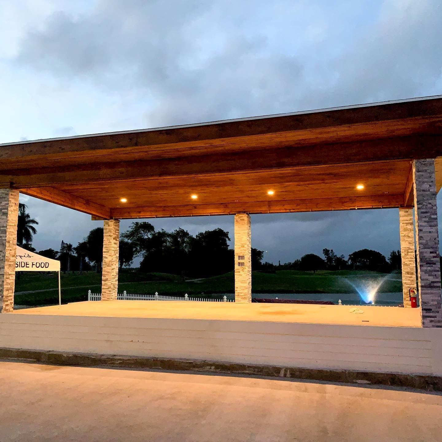 Covered Area — Pompano Beach, FL — Elevated Construction