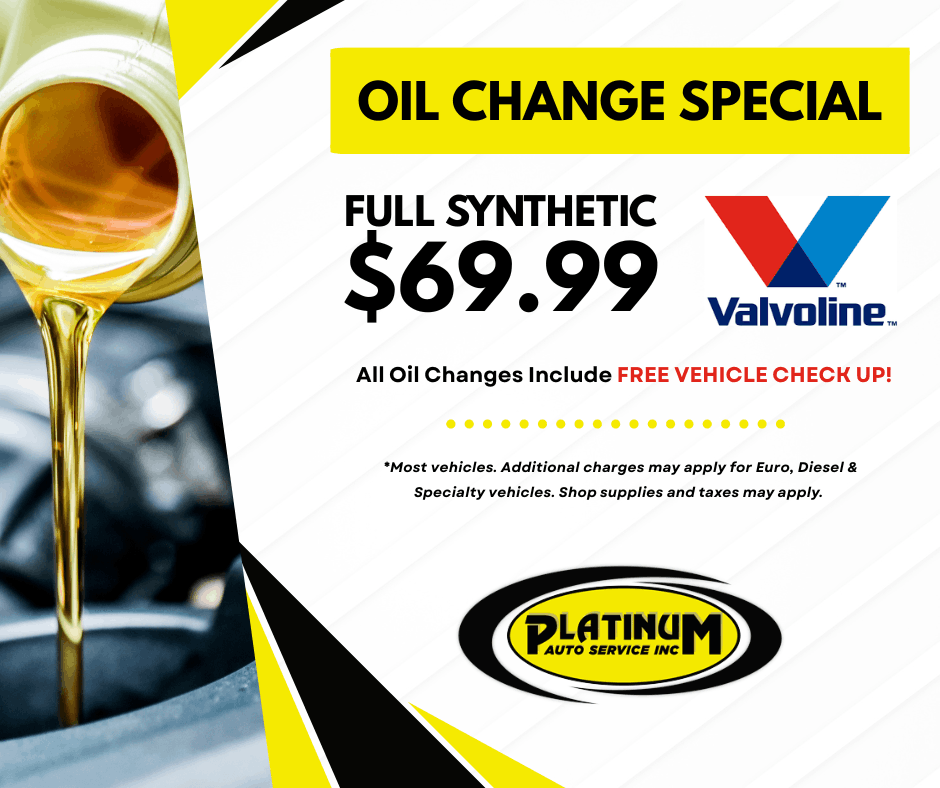 Oil Change Special