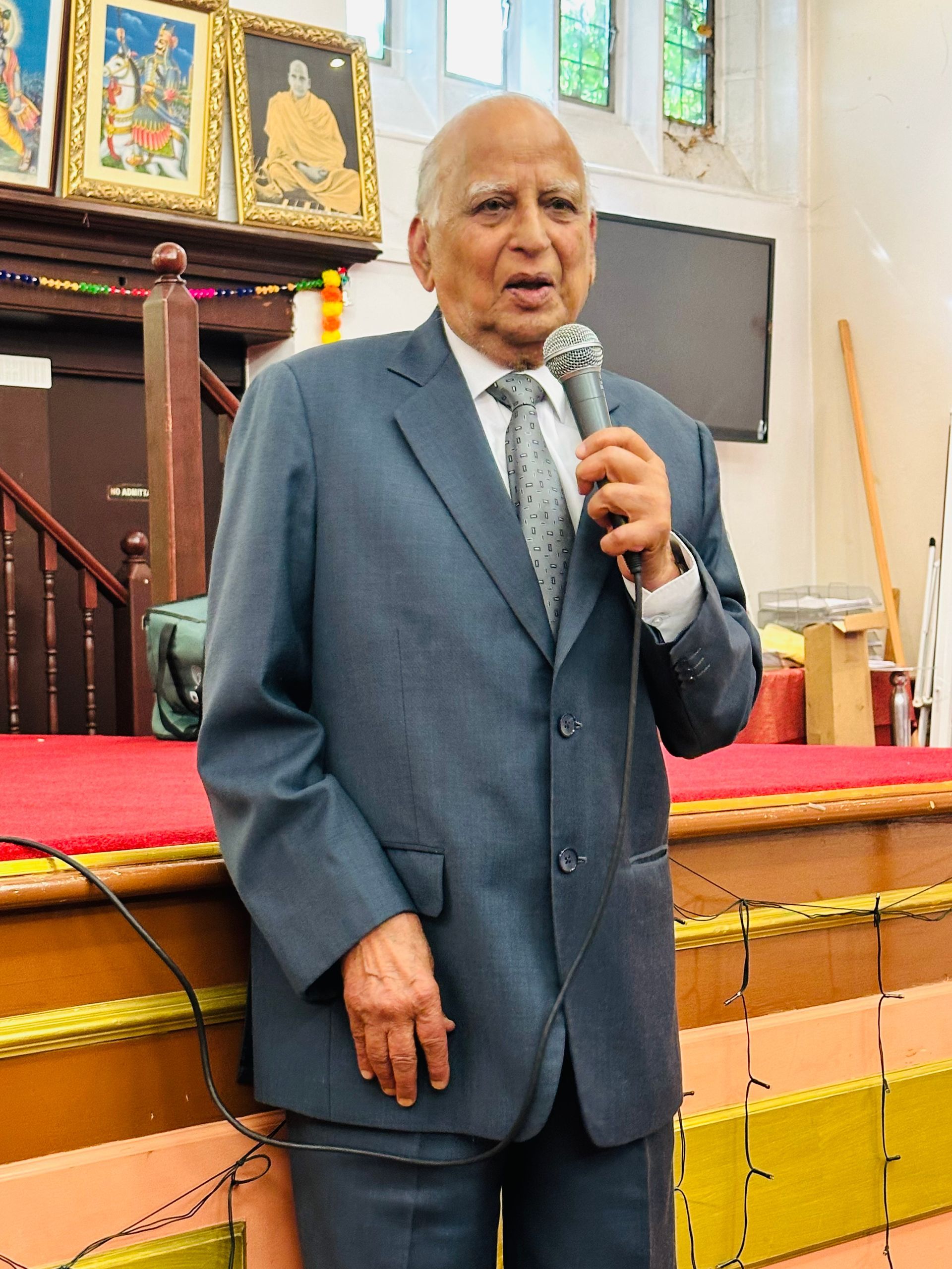 President Mr Amrit Lal Bhardwaj