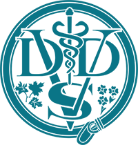 Vancouver District Dental Society Logo | Dental logo with flowers