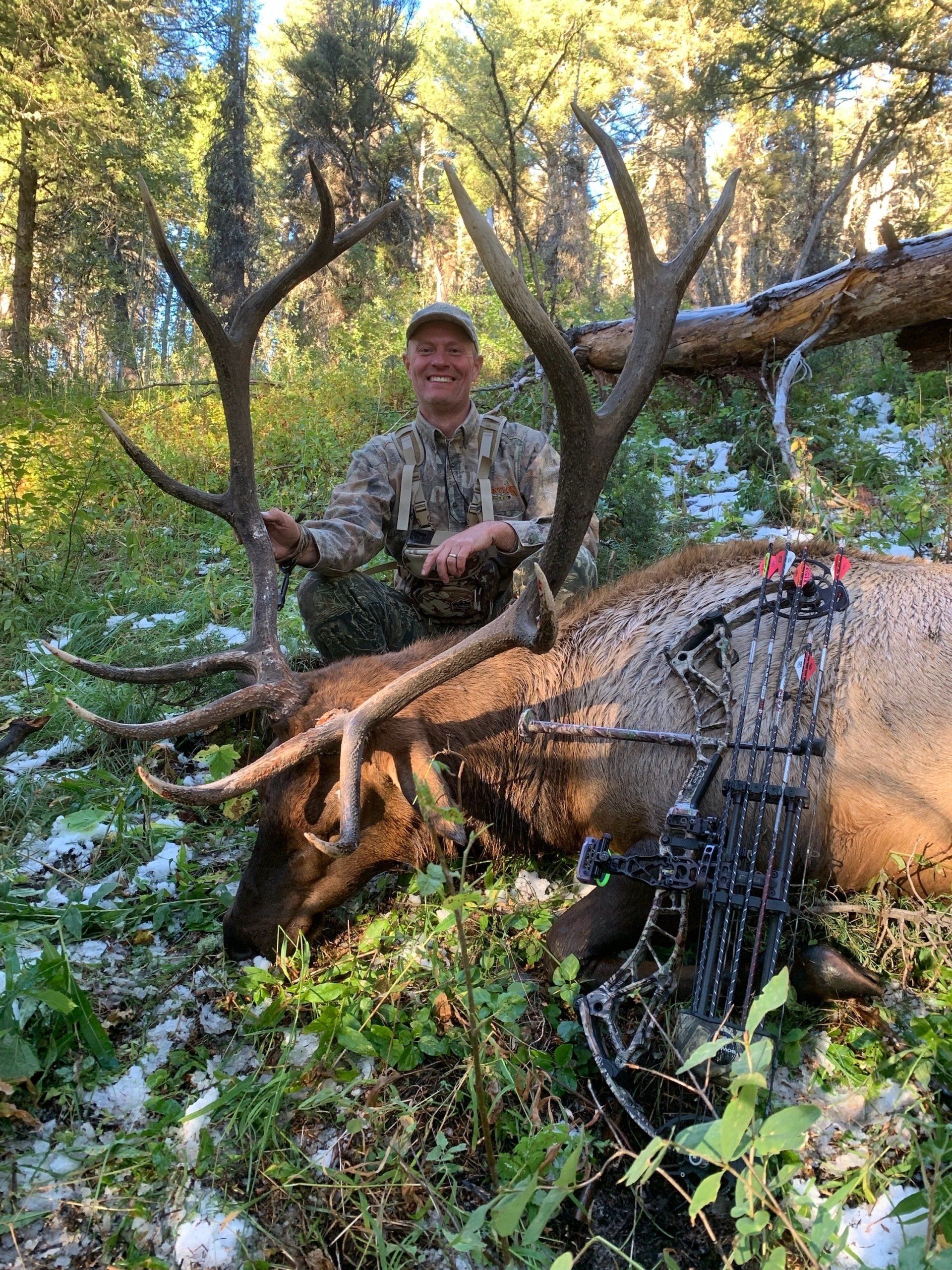 Guided Wyoming archery elk hunt